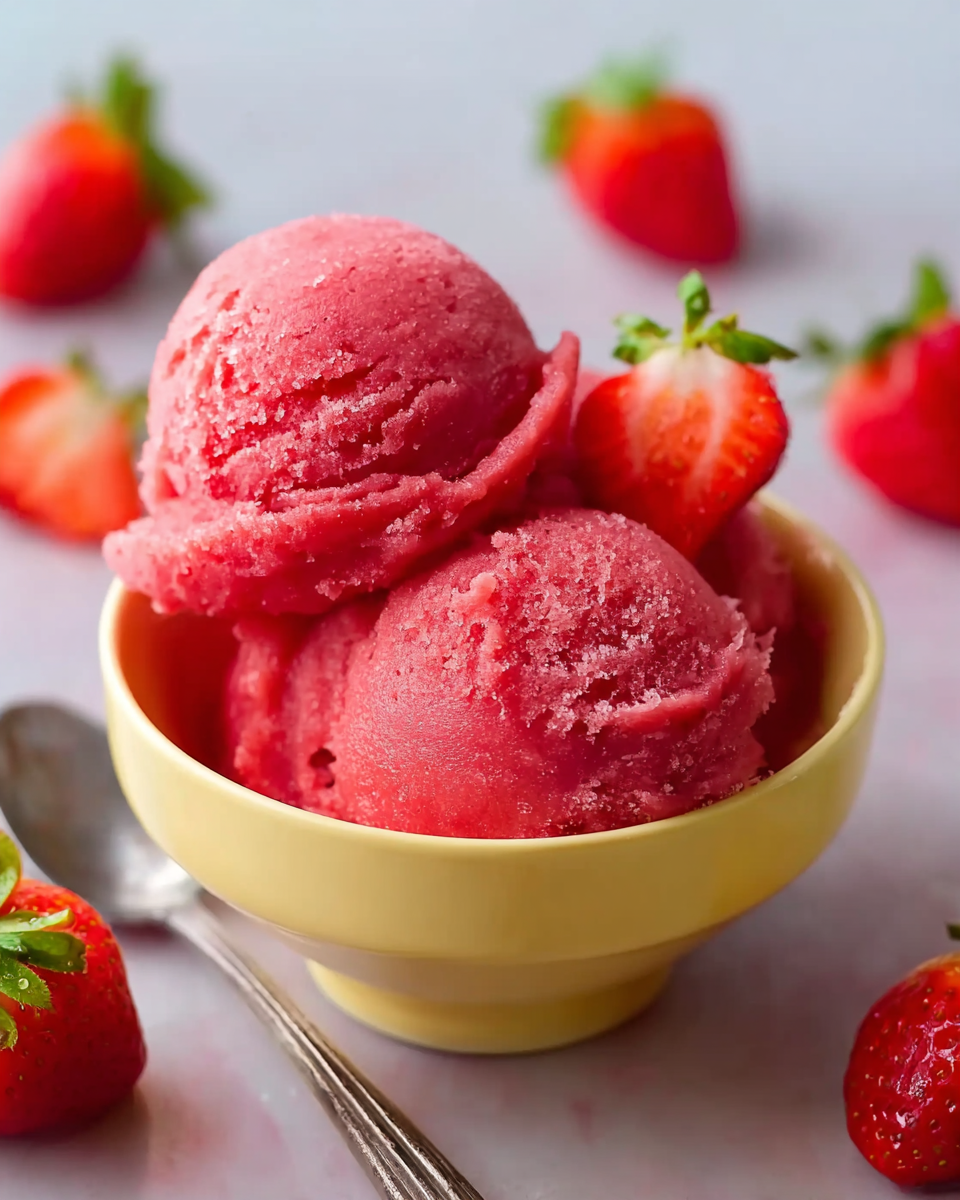Strawberry Sorbet