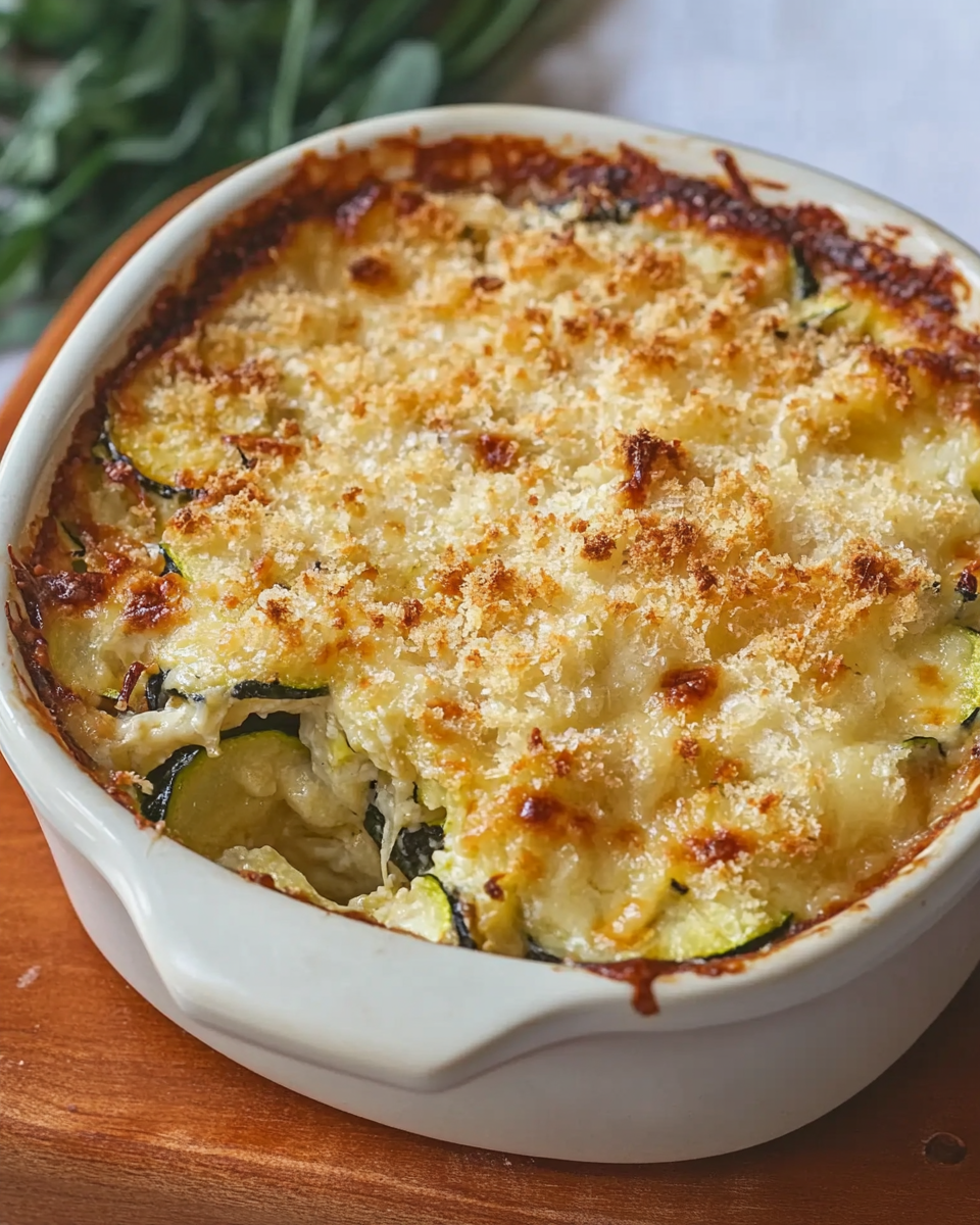 Zucchini Gratin