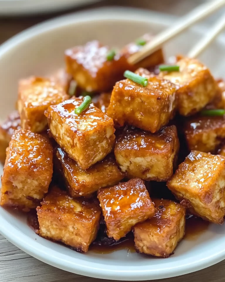 Crispy Air Fried Tofu