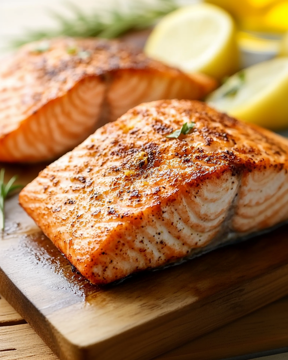 Air Fryer Salmon