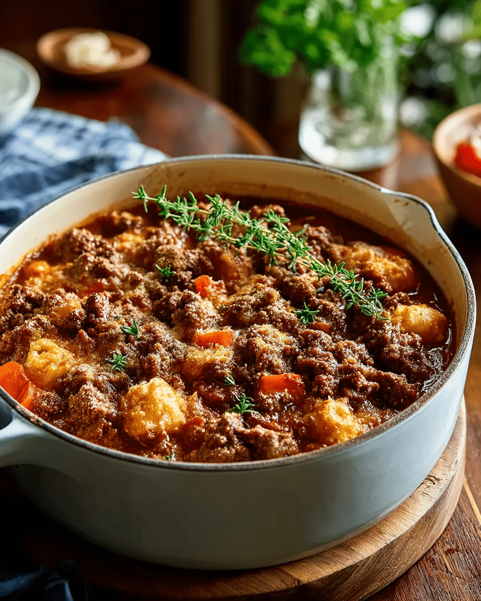 Tuscan Beef Casserole