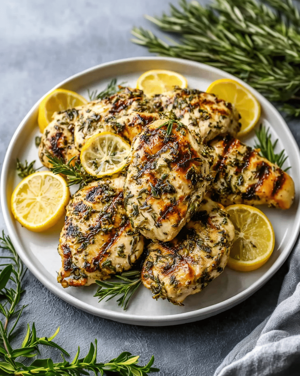 Lemon Herb Grilled Chicken