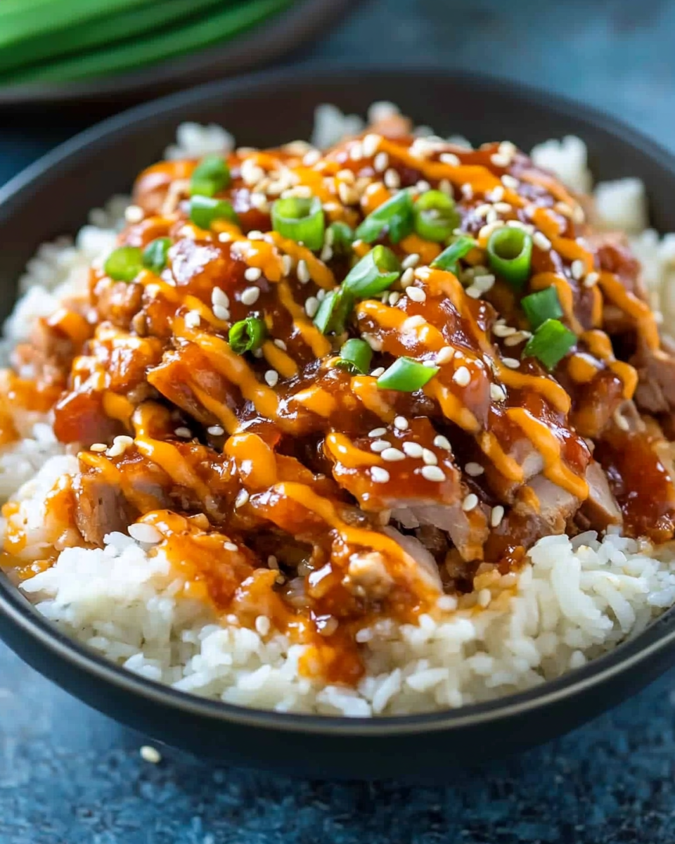 Korean Spicy Pork Bowl