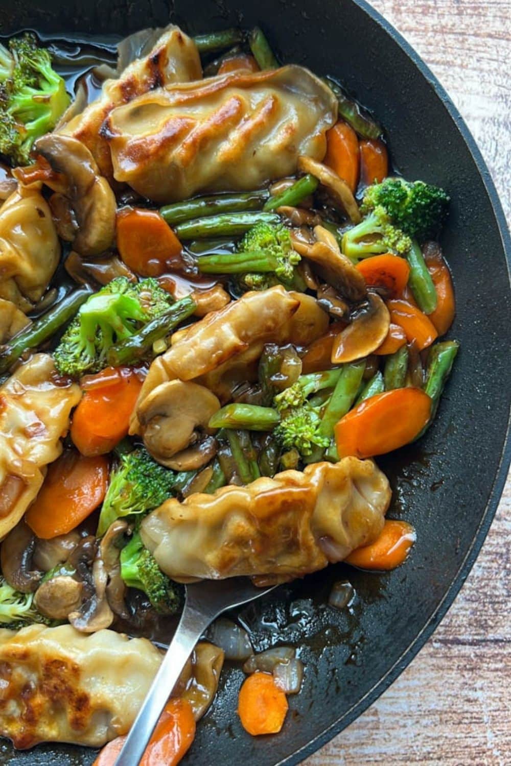 Potsticker Stir Fry
