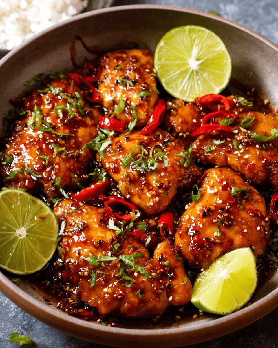 Asian Chilli Chicken