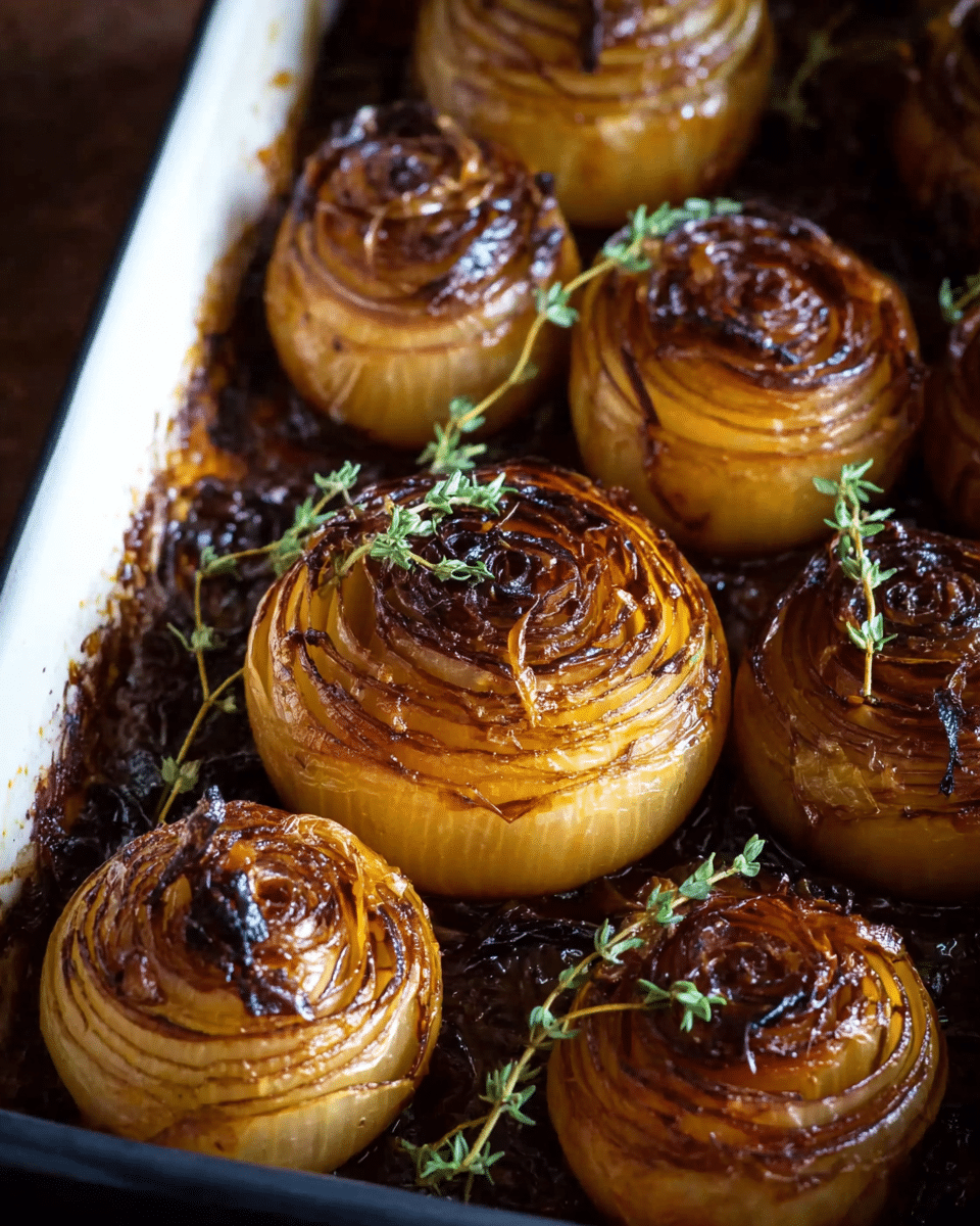 Balsamic Roasted Onions