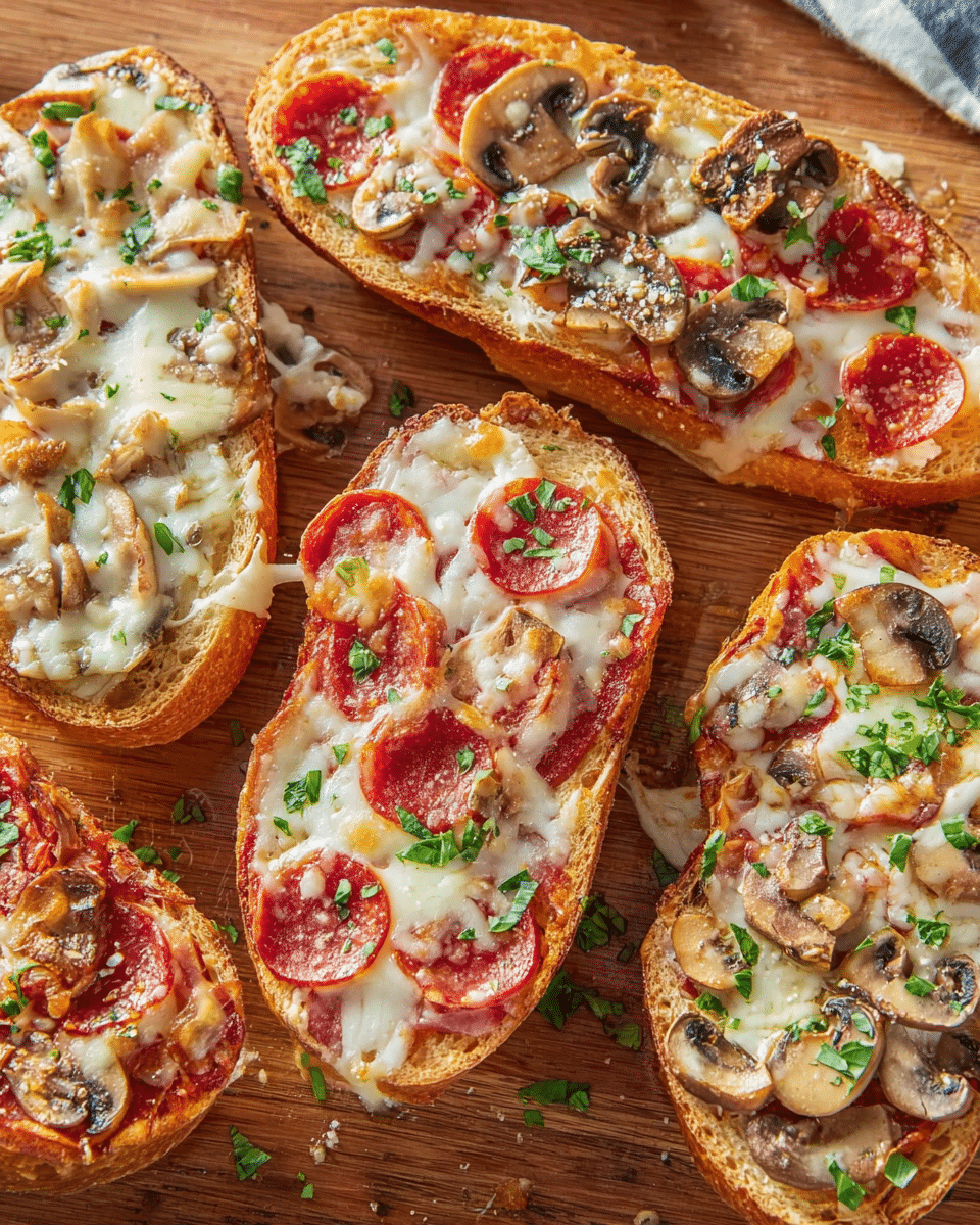 French Bread Pizzas