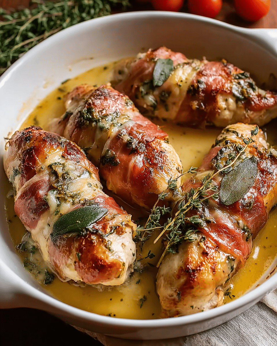 Italian Chicken Saltimbocca
