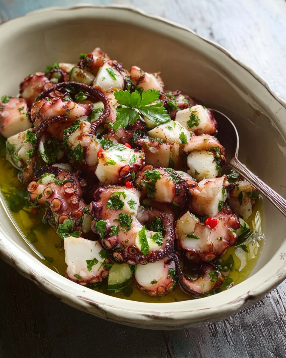 Marinated Octopus – Insalata di Polpo