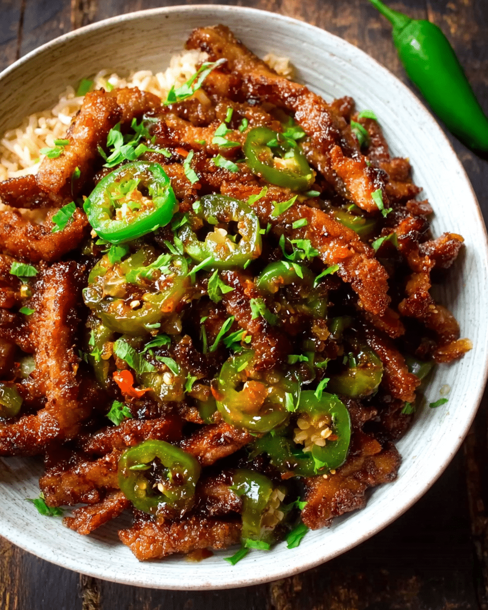 Sweet Jalapeno Pork