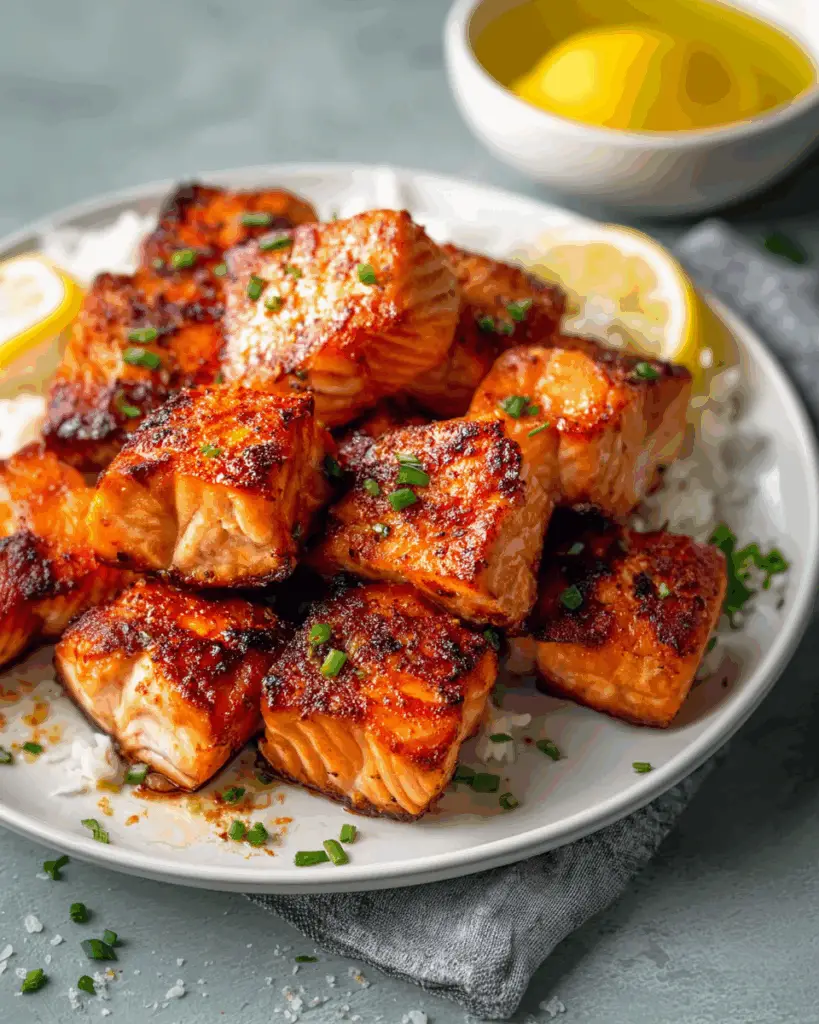 15-Minute Air Fryer Salmon Bites