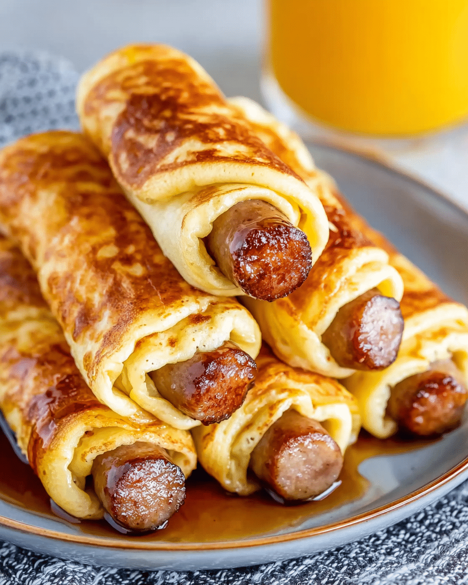 Breakfast Pigs in a Blanket