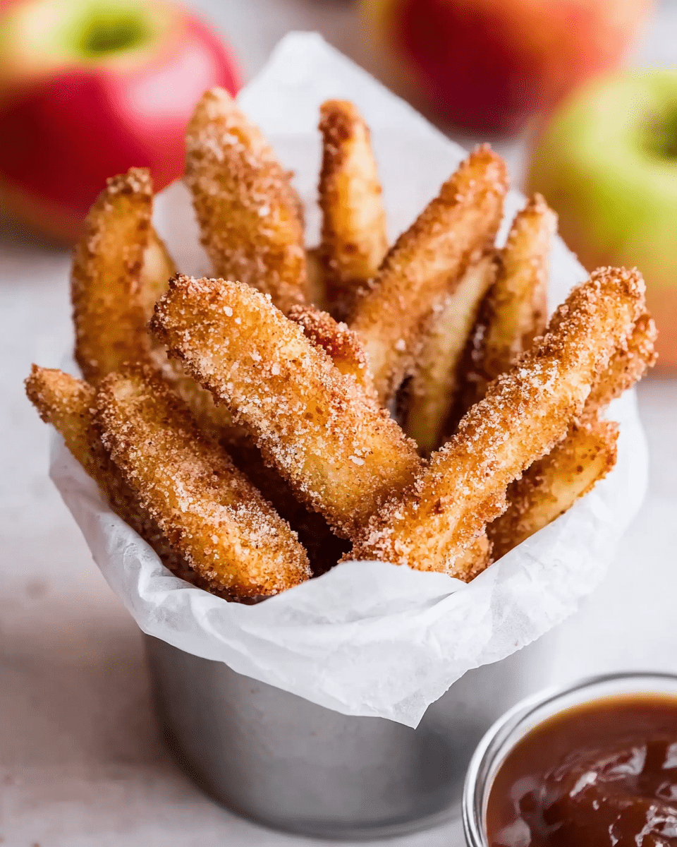 Air Fryer Apple Fries