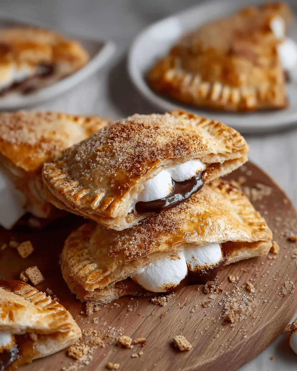 Buttery S'Mores Hand Pies
