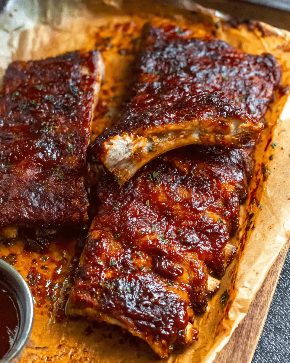 Tender Oven Baked BBQ Ribs