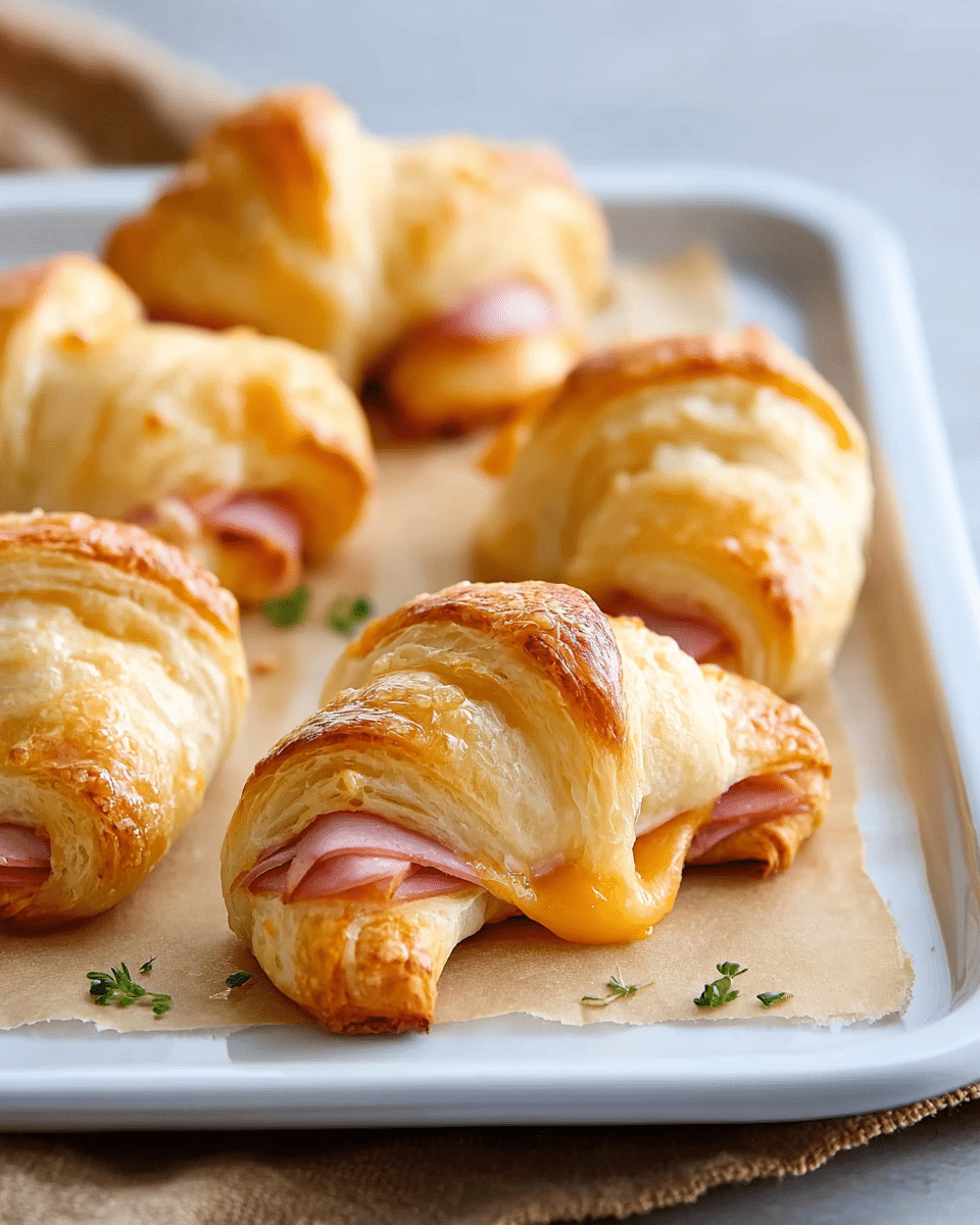Ham and Cheese Crescent Rolls