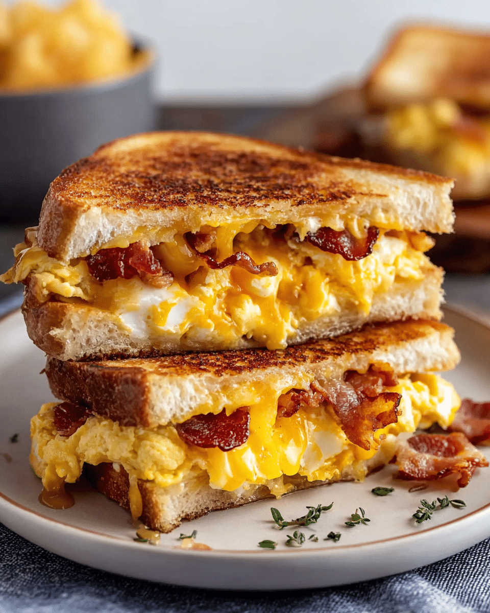 Breakfast Grilled Cheese