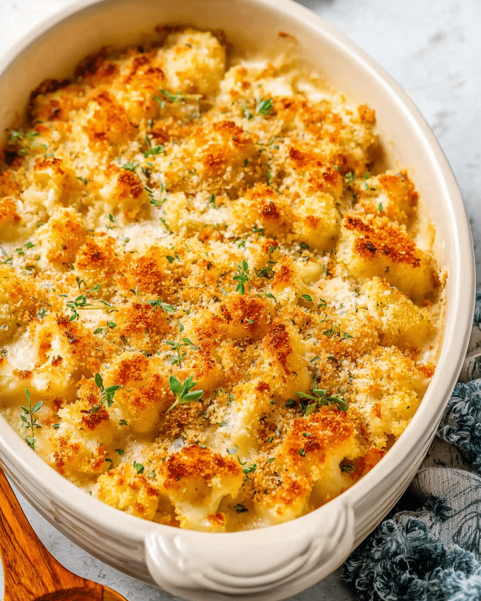 Cauliflower Gratin