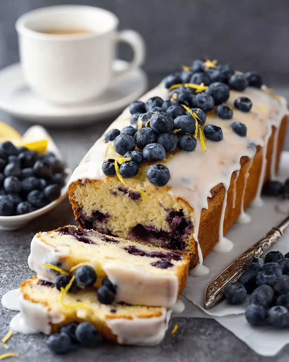 Lemon Blueberry Bread