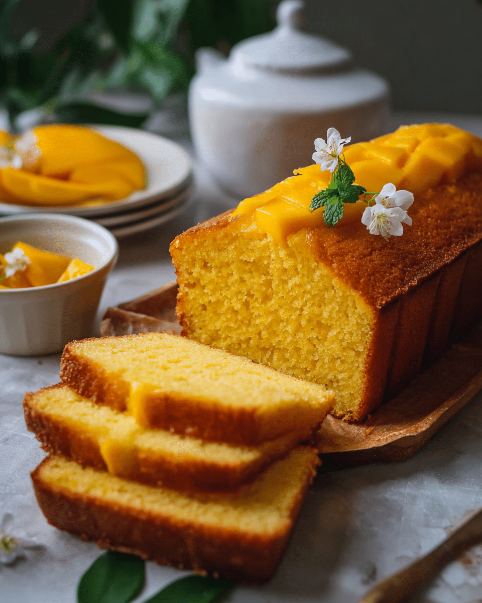 Mango Sponge Cake
