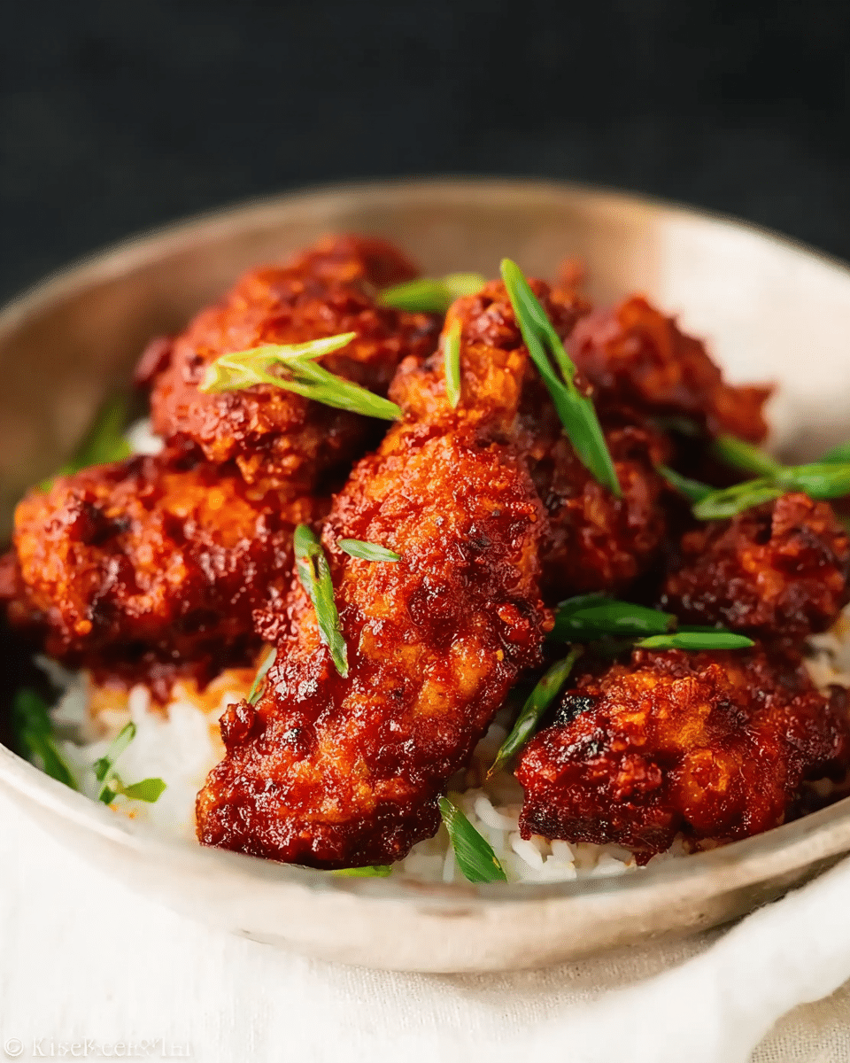 Super-Crispy Korean Chicken