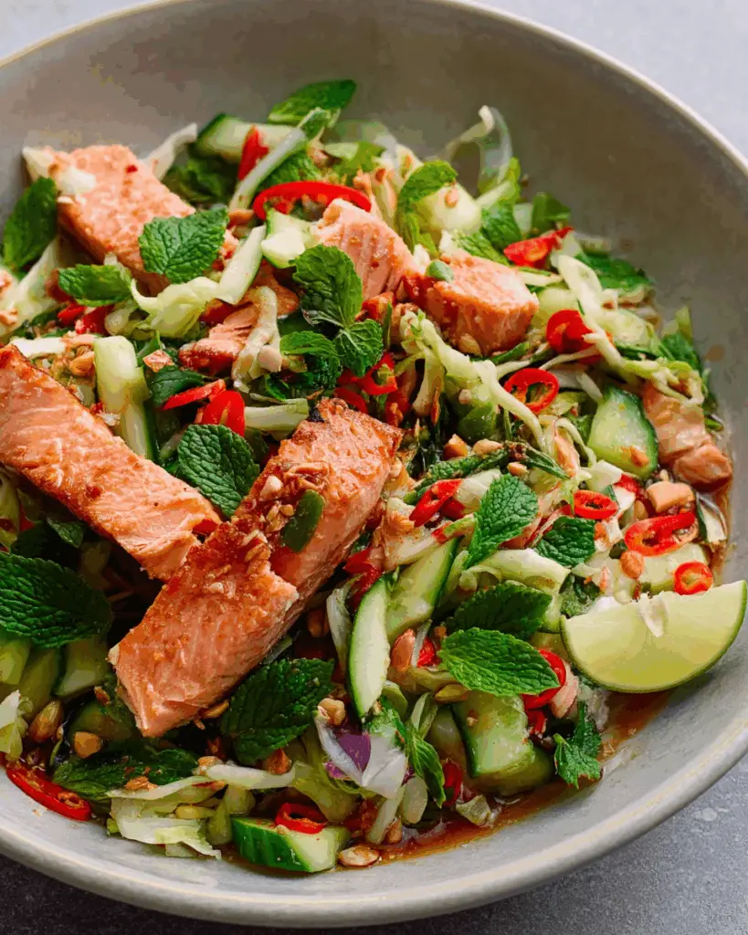 Thai-style Salmon Salad