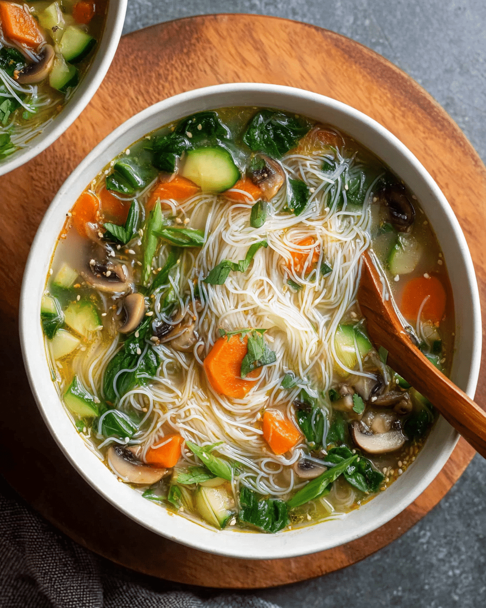Vegetable Noodle Soup