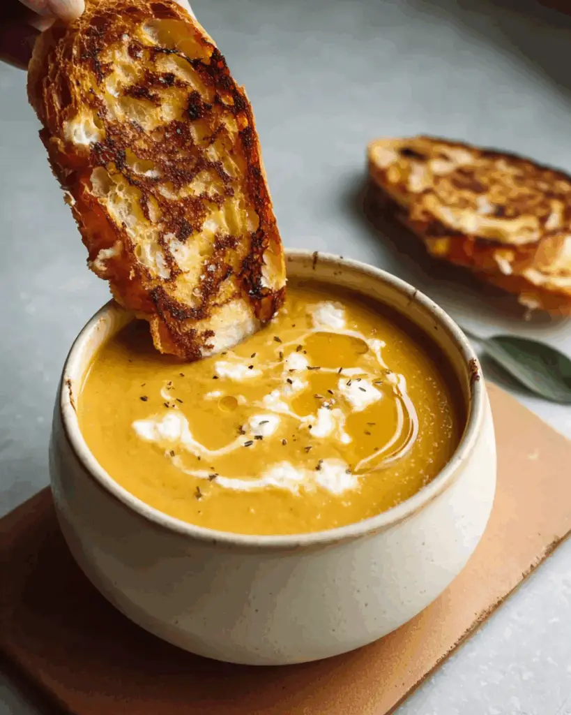Roasted Feta Soup