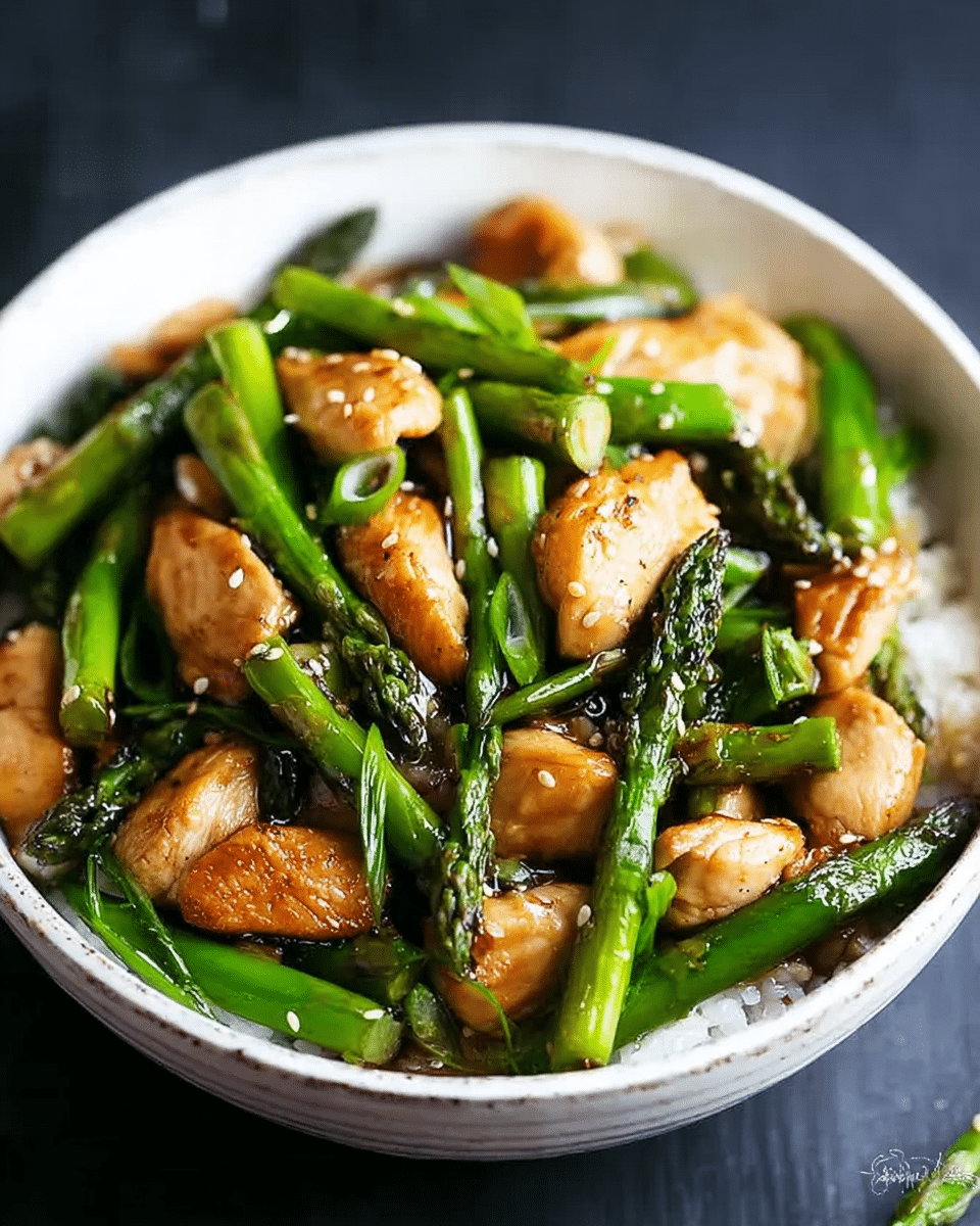 Chicken and Asparagus Stir-Fry