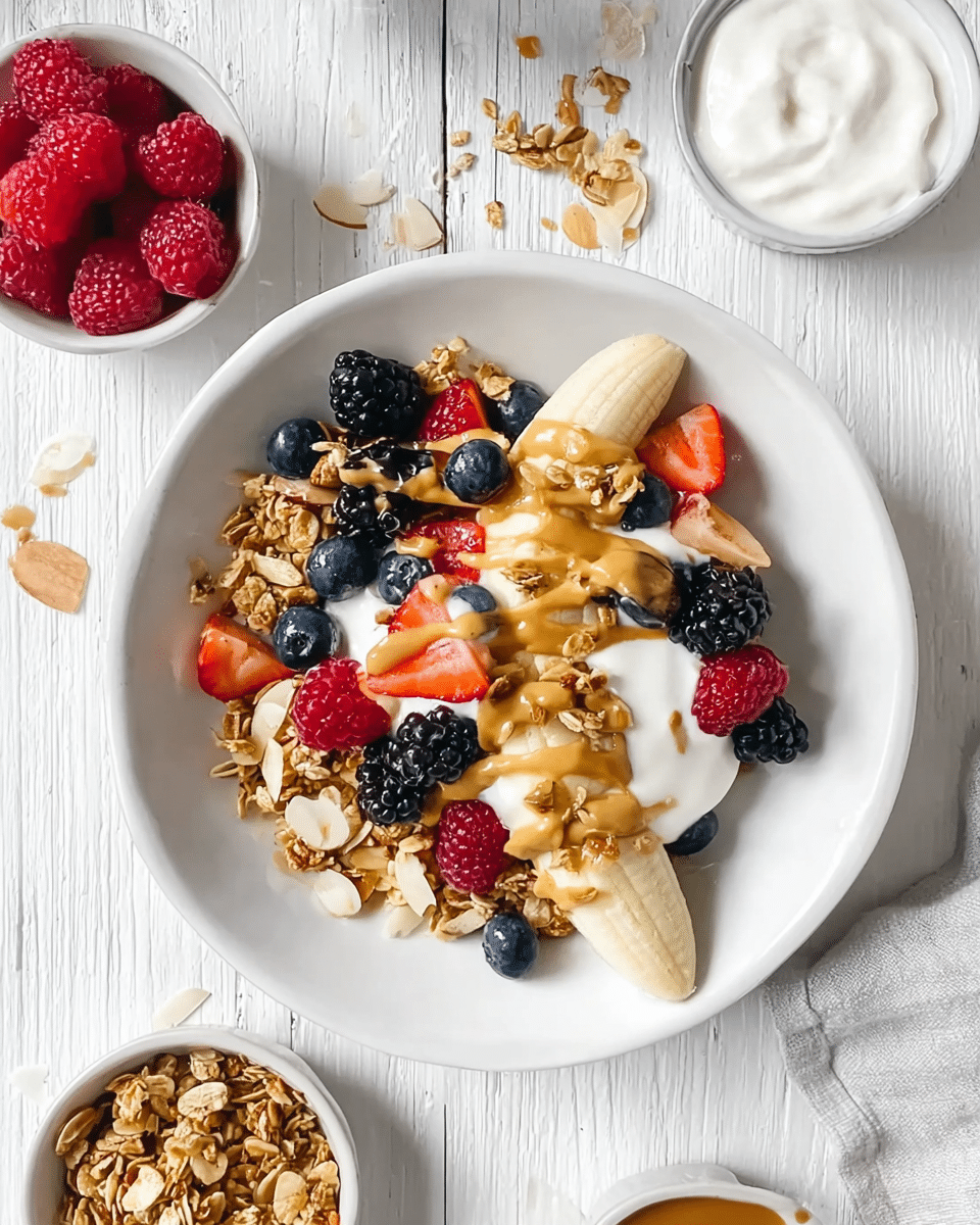 Breakfast Banana Split