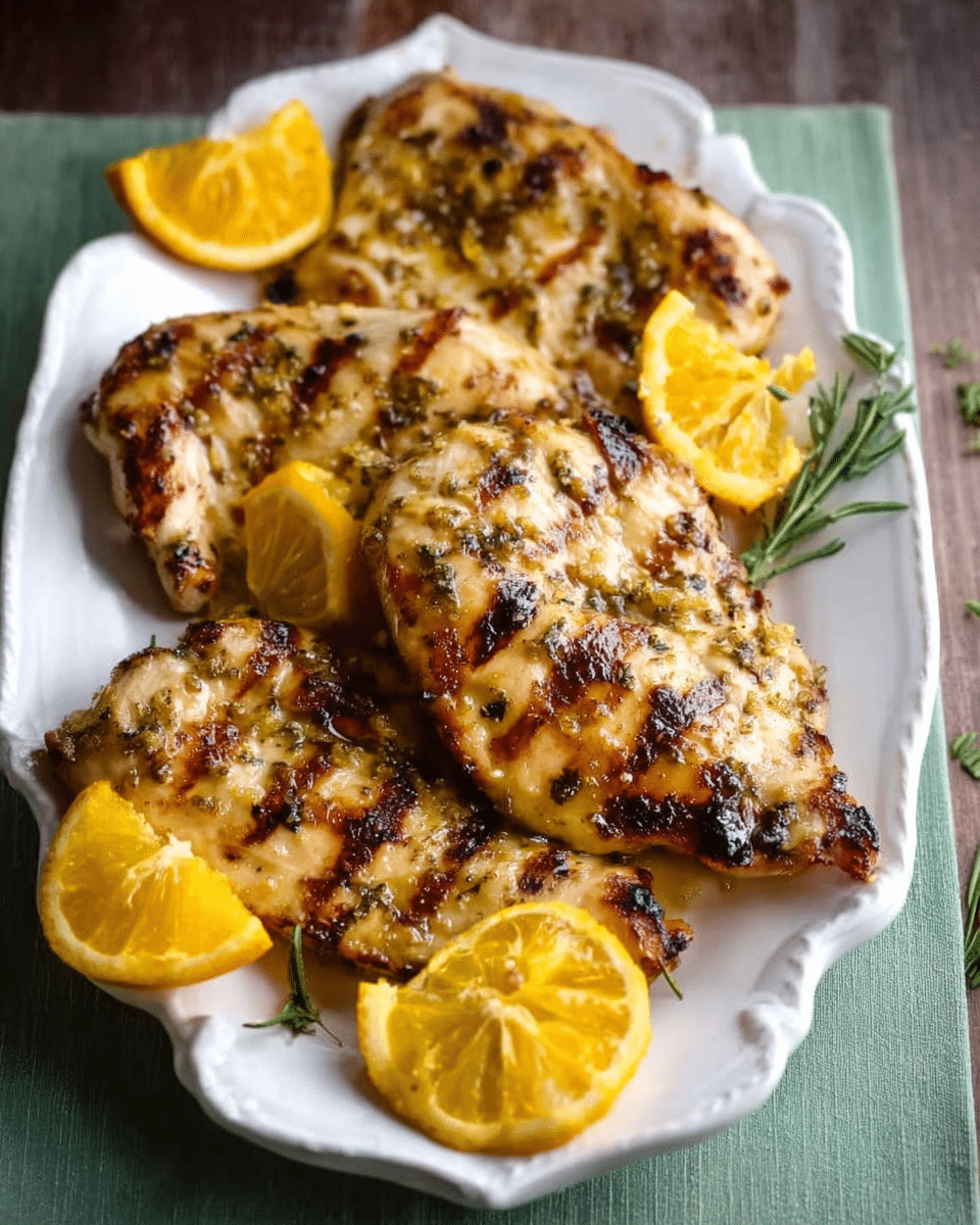 Summer Grilled Citrus Chicken