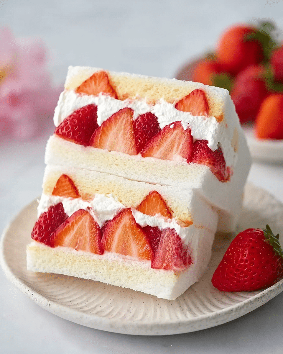 Japanese Fruit Sandwich