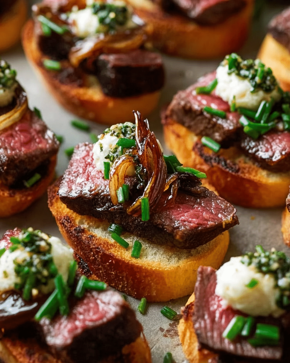 Steak Crostini