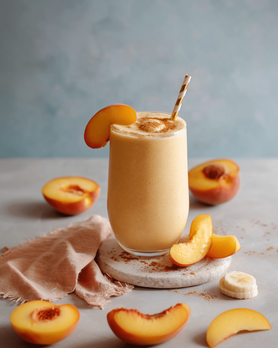 Peaches & Cream Smoothie