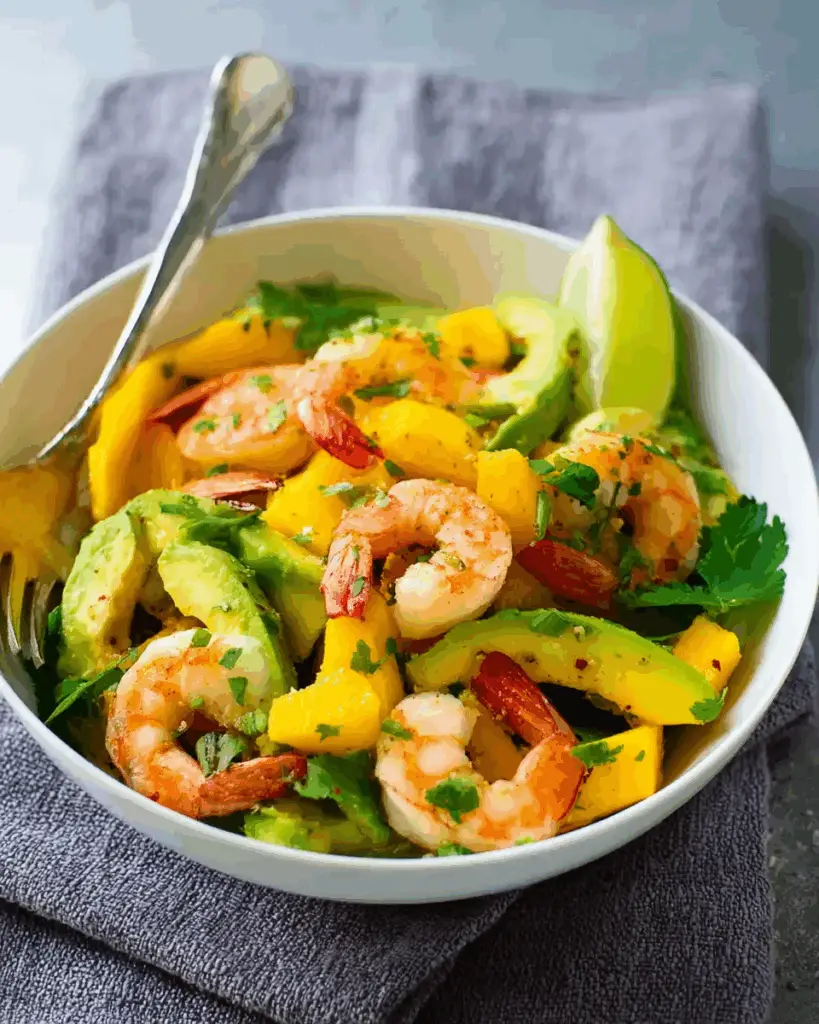 Prawn Mango Avocado Salad