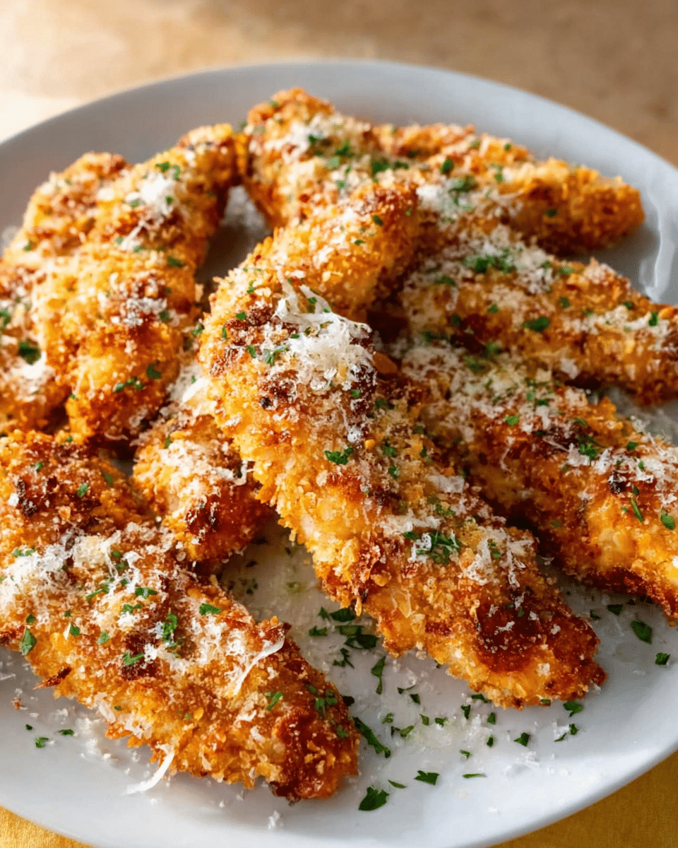 Garlic Parmesan Chicken Tenders