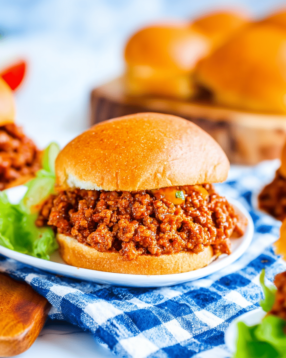 Homemade Sloppy Joes