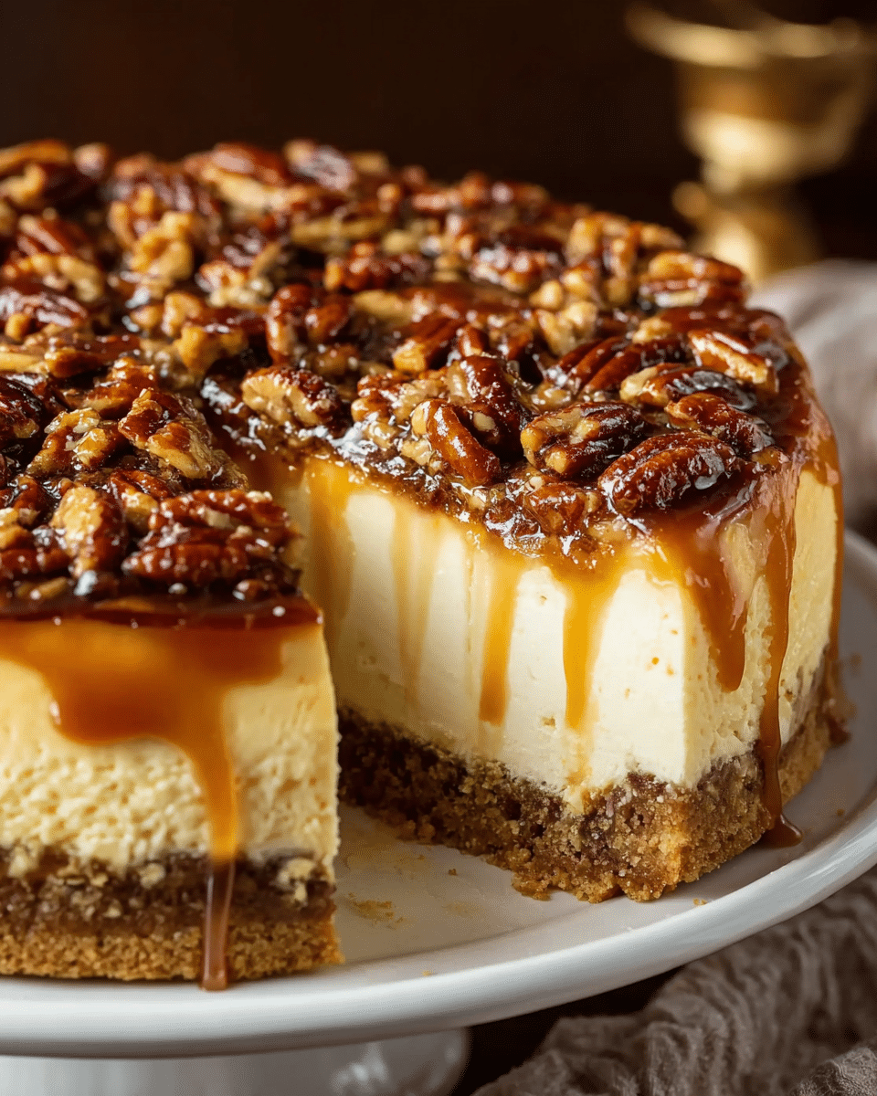 Pecan Pie Cheesecake