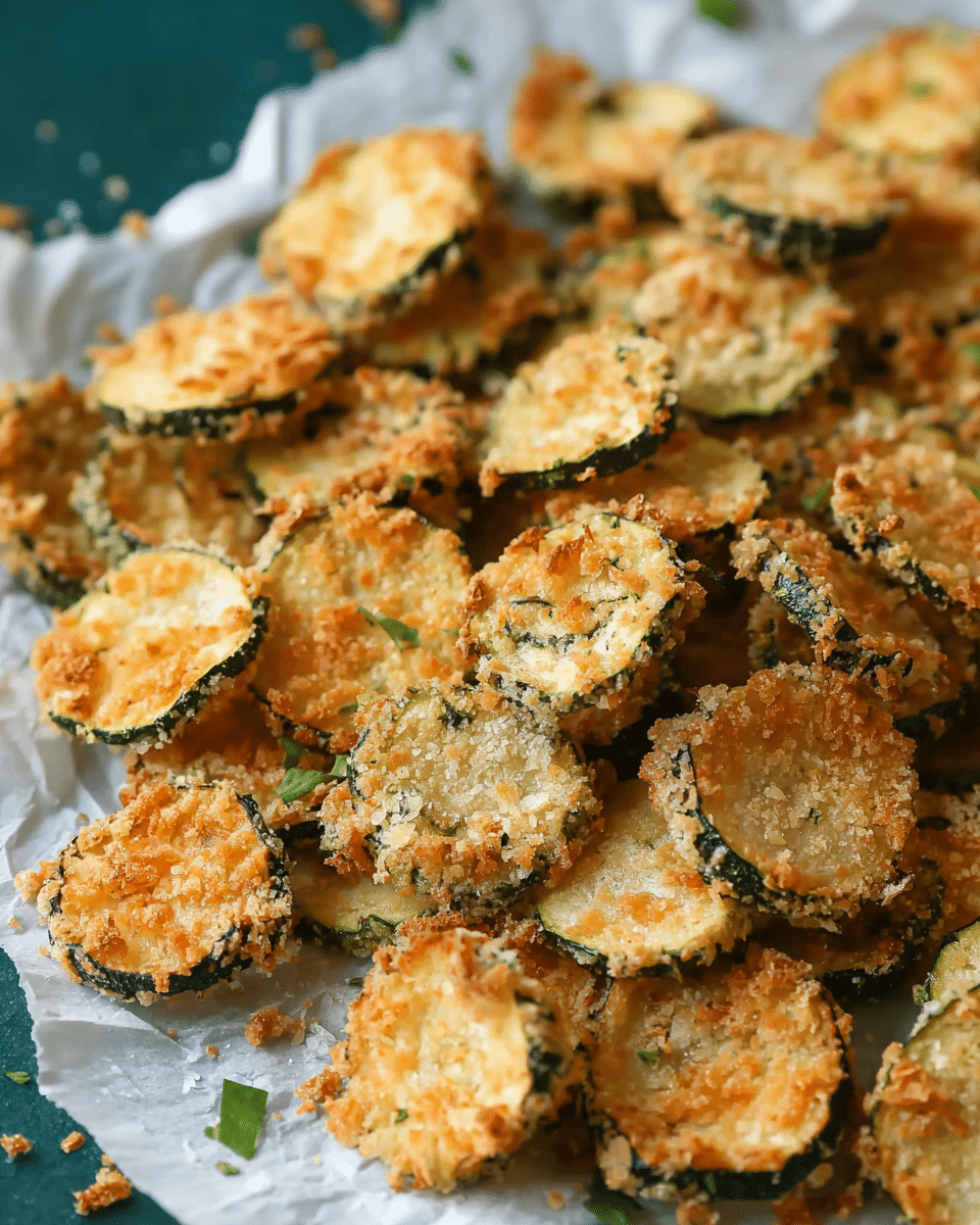 Baked Zucchini Chips