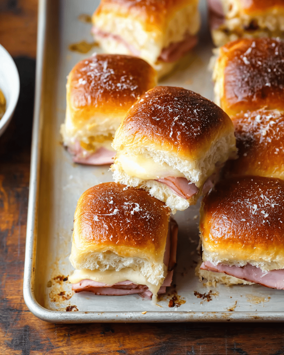 Ham and Swiss Sliders
