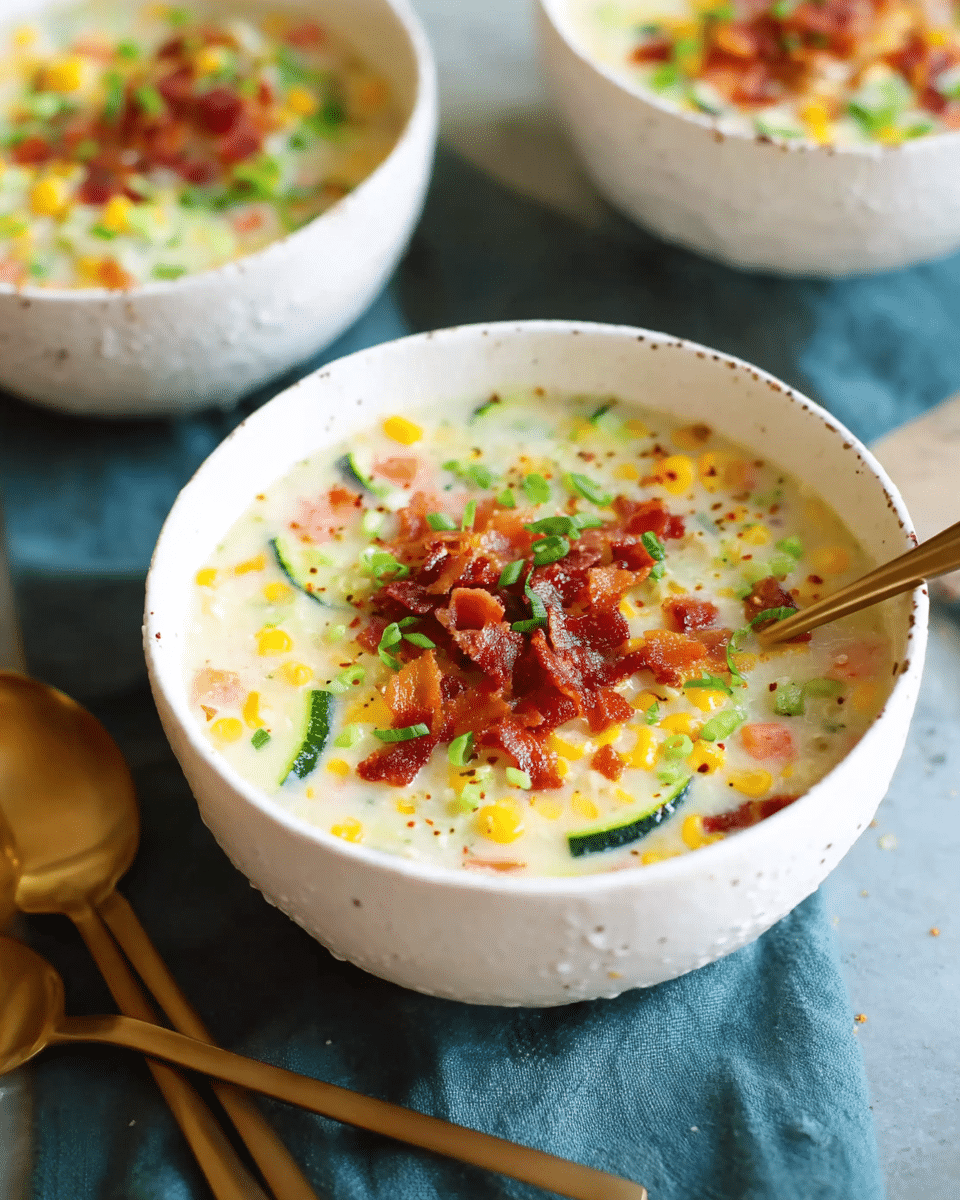 Zucchini Corn Chowder
