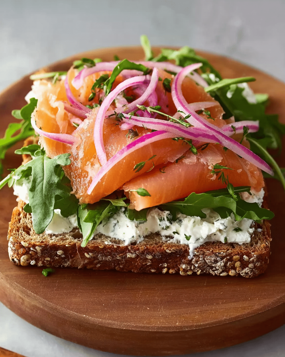 Smoked Salmon Sandwich