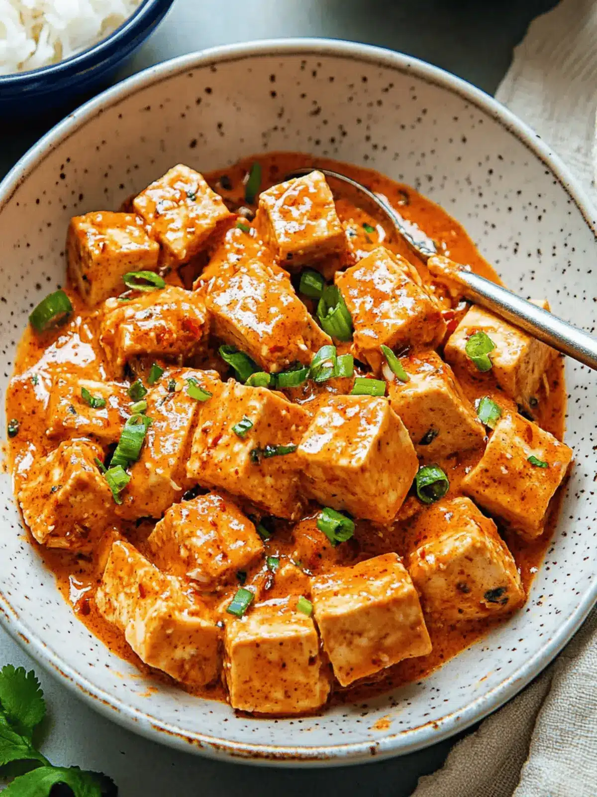 Spicy Tofu with Creamy Coconut Sauce: A Flavorful Vegan Delight 3 Spicy Tofu with Creamy Coconut Sauce: A Flavorful Vegan Delight