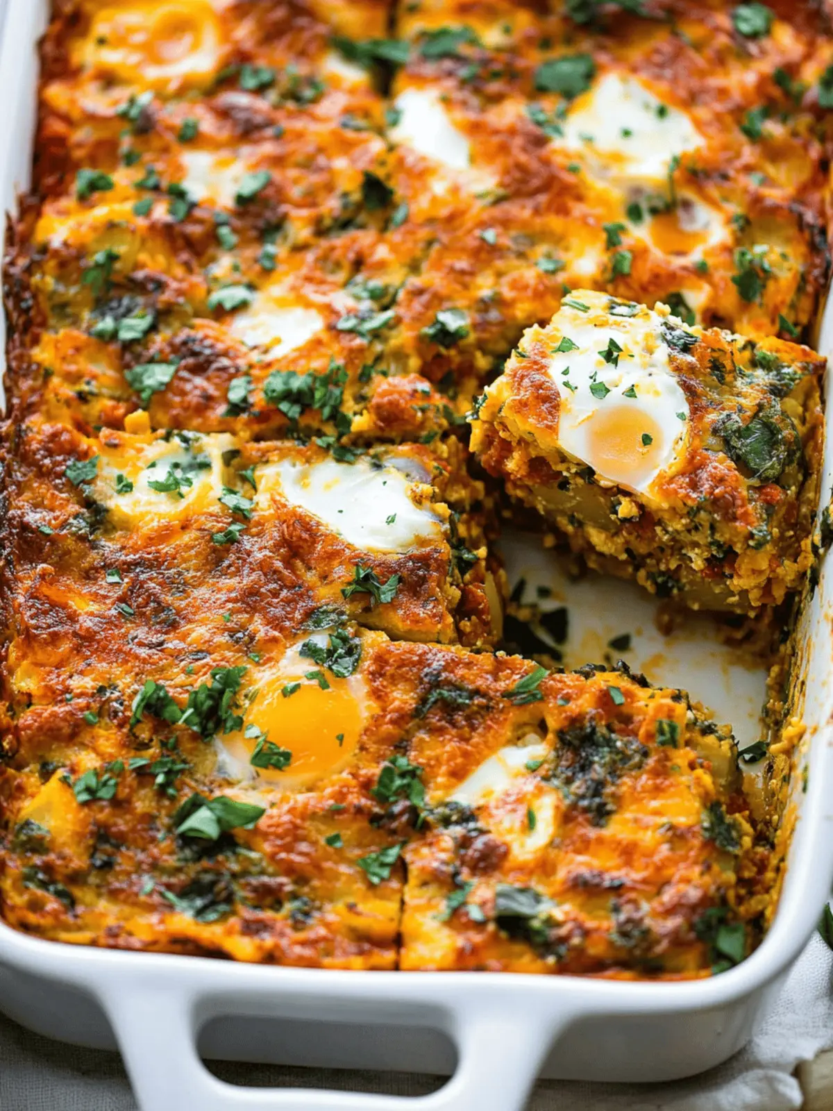 Chorizo & Potato Egg Casserole