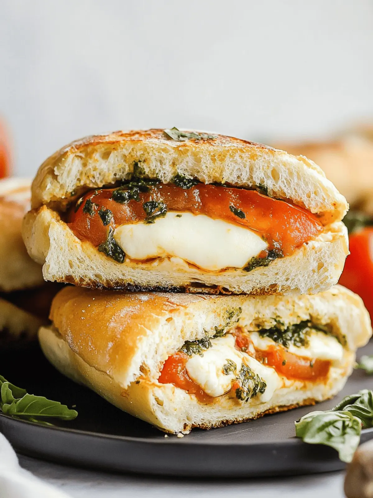 Tomato Mozzarella Panini