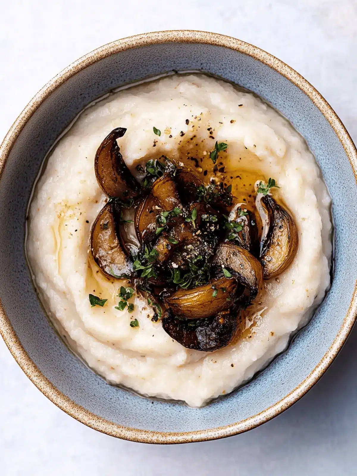 Creamy White Bean Purée with Crispy Leeks Magic 5 White Bean Purée