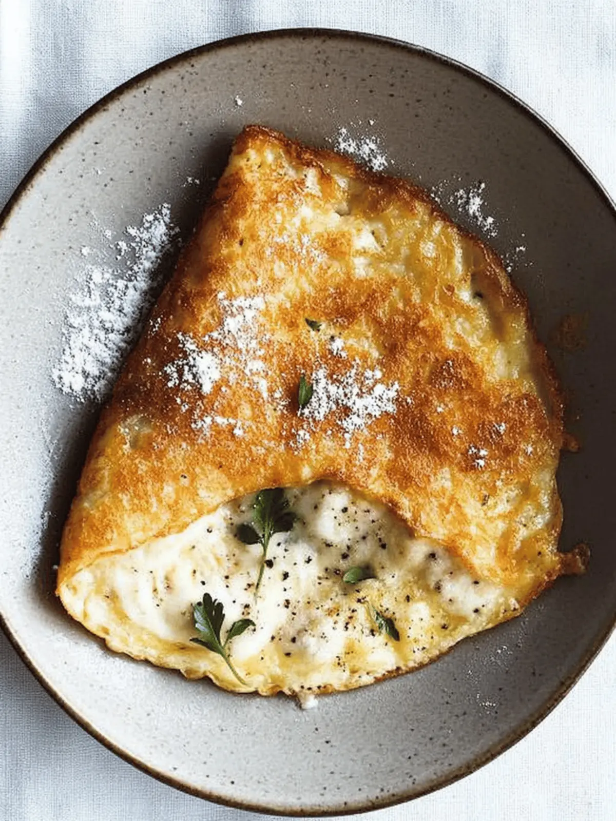 Fluffy Puffed Cheese Omelette Recipe for a Breakfast Boost