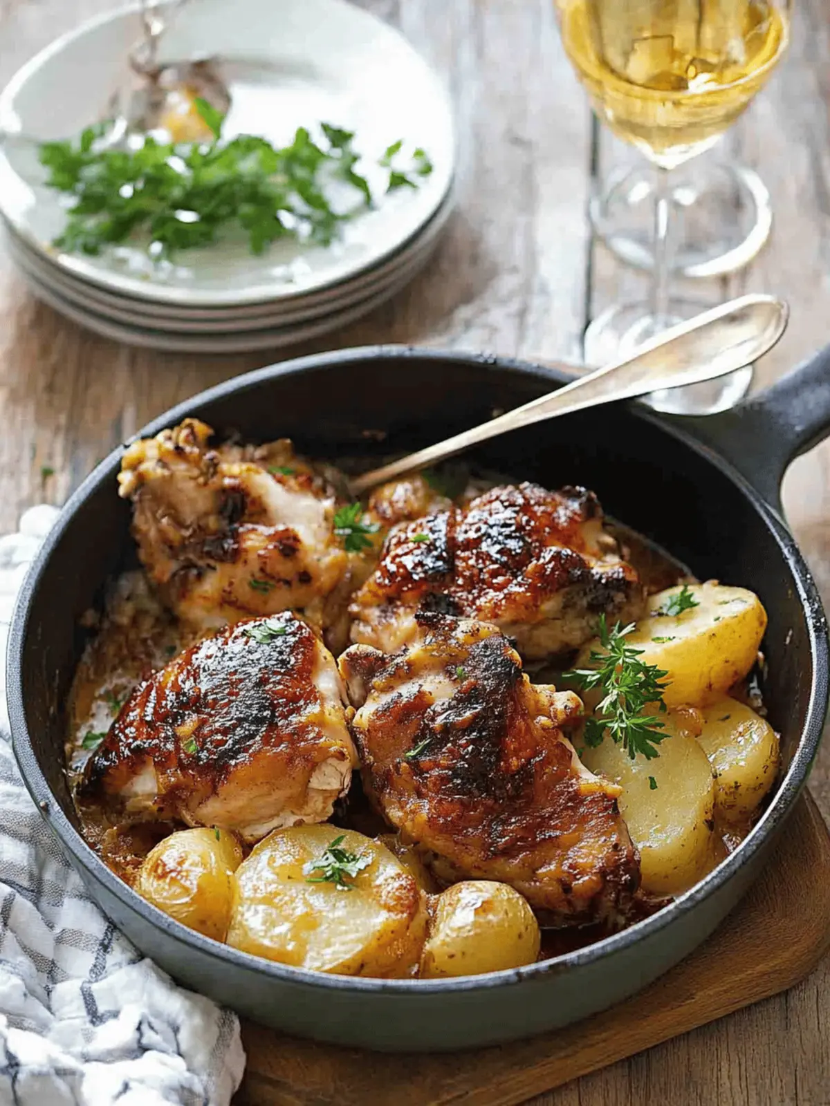 Delicious Rotisserie Flavoured Chicken and Potato Bake Made Easy 2 Delicious Rotisserie Flavoured Chicken and Potato Bake Made Easy