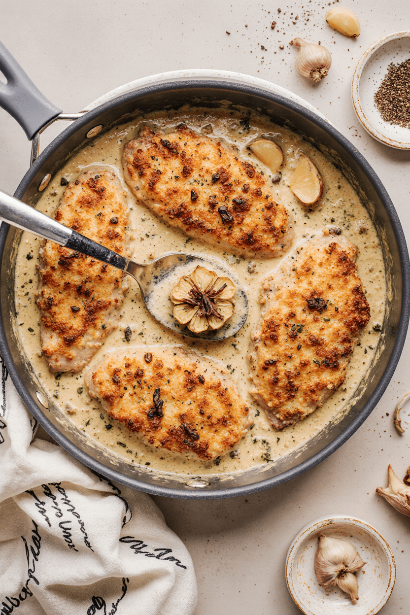 Creamy Garlic Chicken
