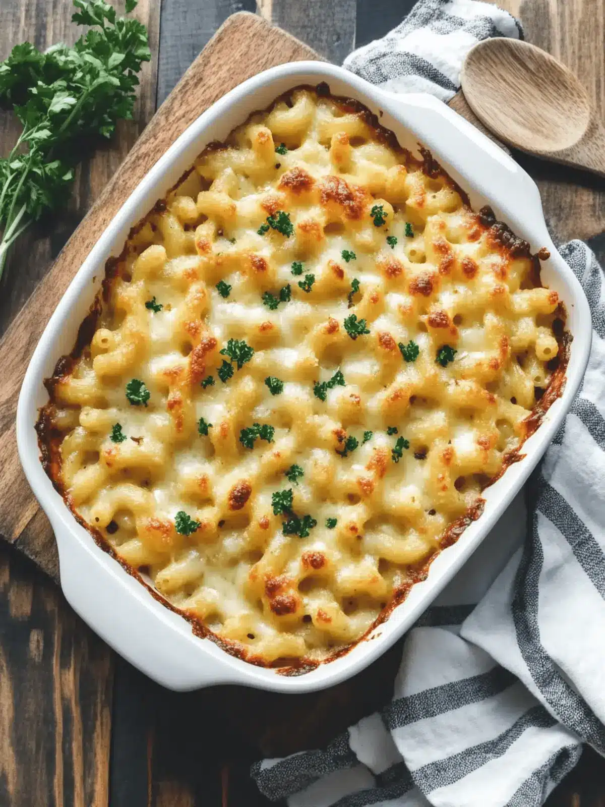 Creamy French Onion Mac and Cheese